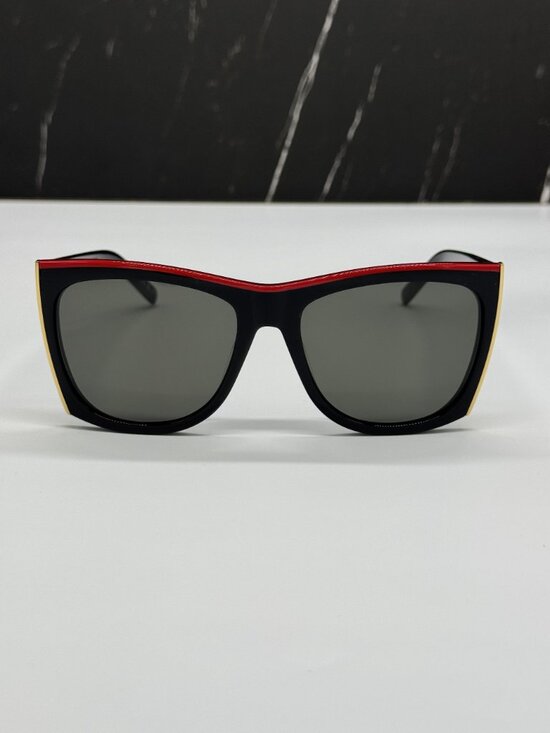 NEW SAINT LAURENT SL539 PALOMA 001 SUNGLASSES WOMEN BLACK/GRAY EYEWEAR main image 8